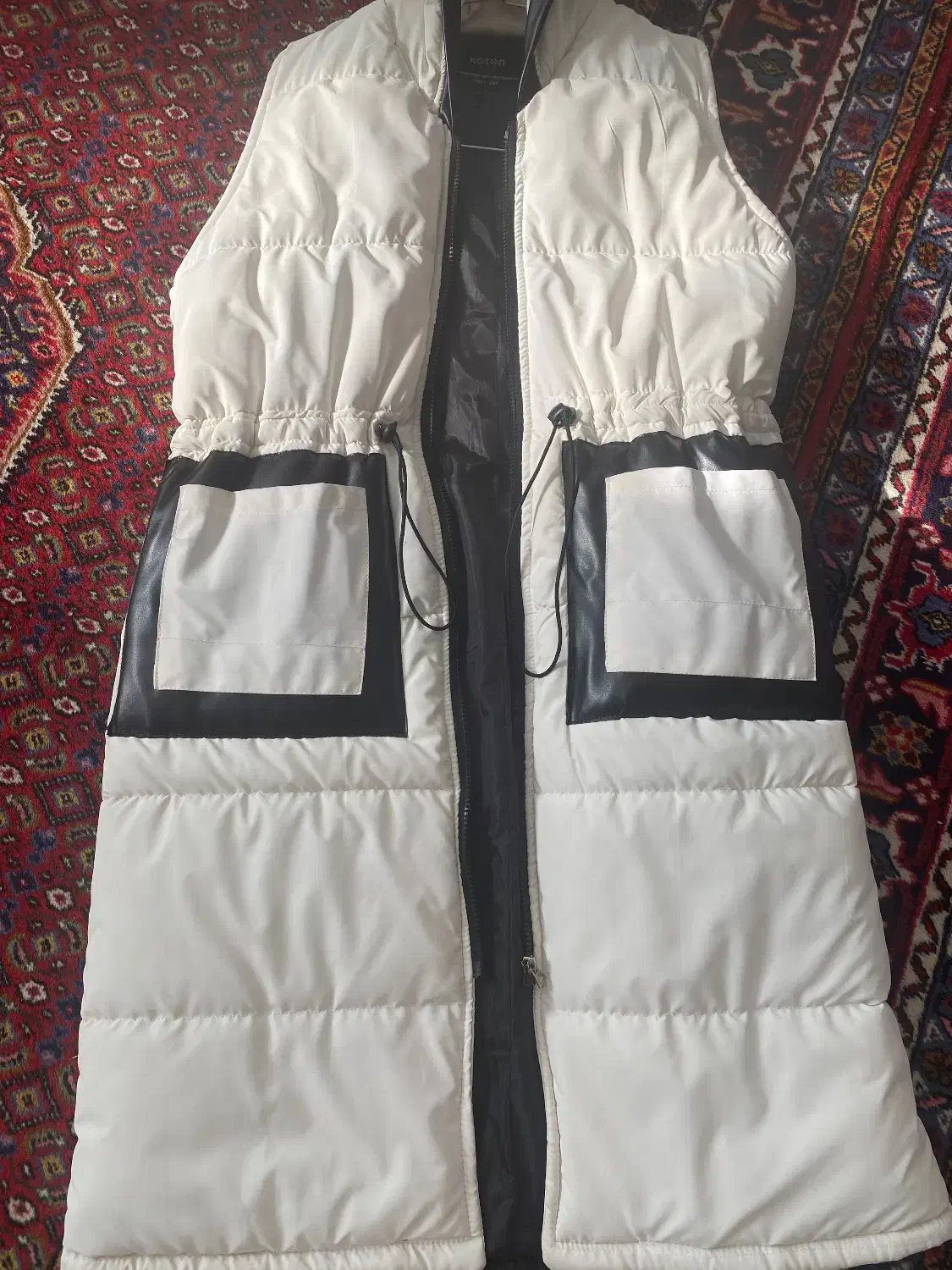 پافر سفید زنانه برند ترک|لباس|اردبیل, |دیوار