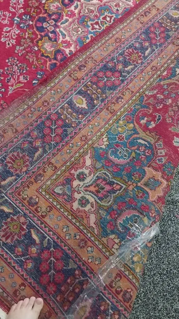 فرش دست یافت قدیمی|فرش|دزفول, |دیوار