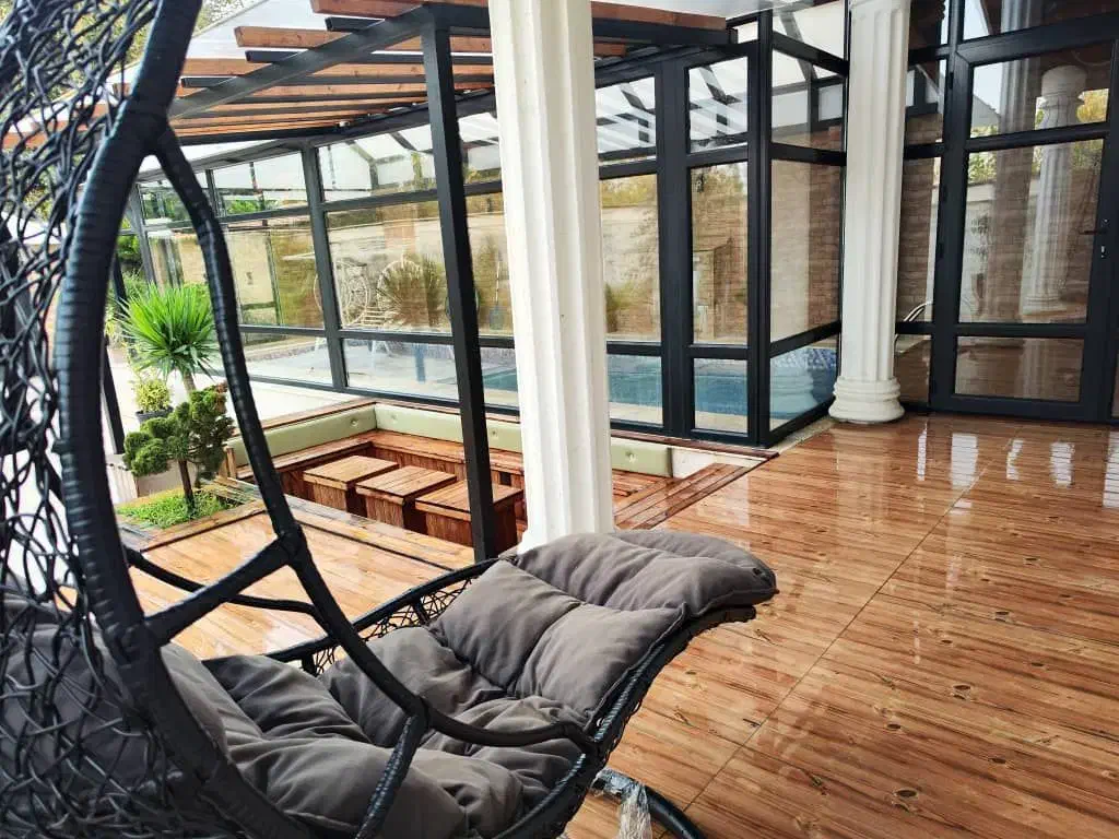 اجاره ویلا استخر دار ۲ خوابه آب گرم|اجارهٔ کوتاهمدت ویلا و باغ|رشت, دیلمان|دیوار