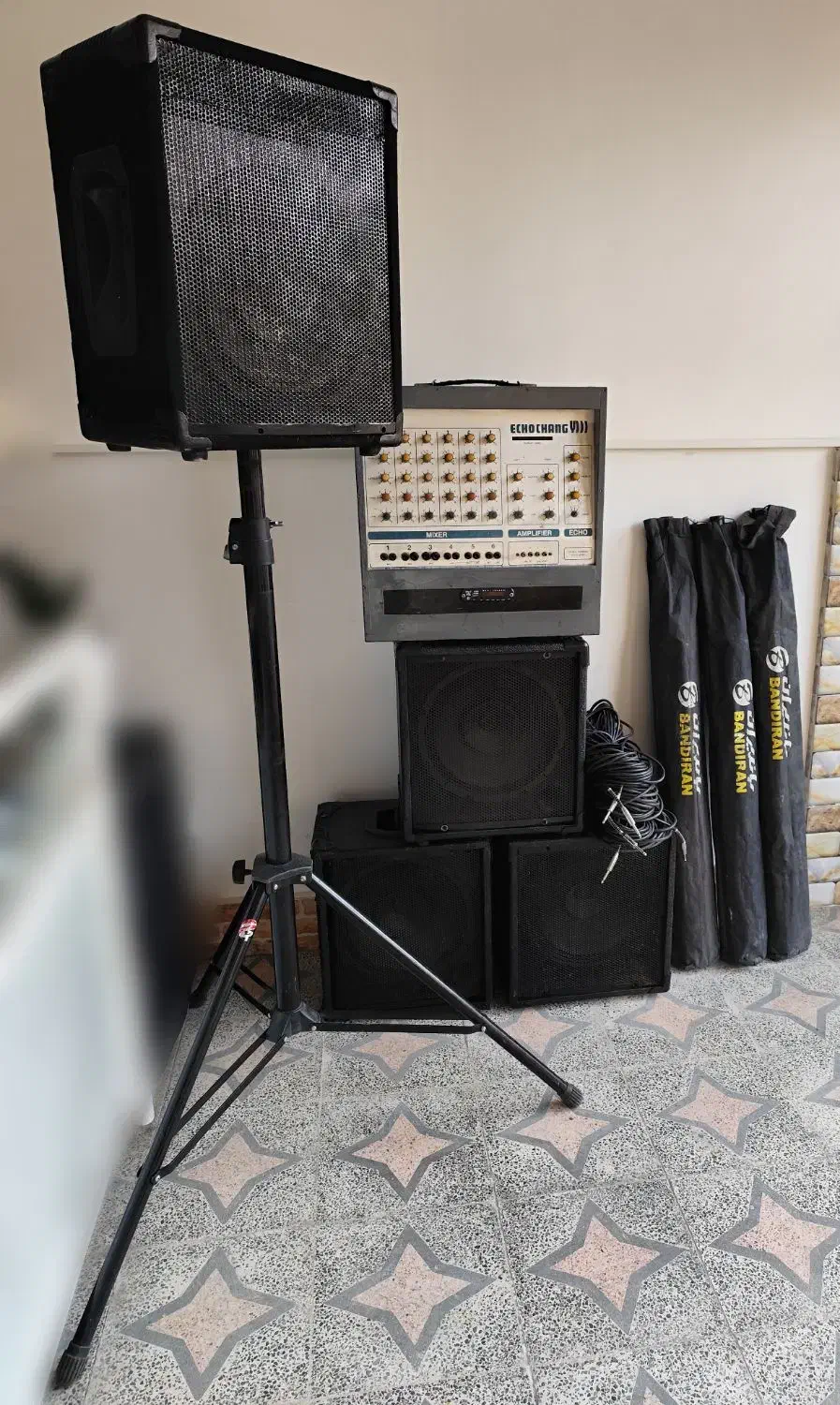 آمپلیفایر و باند و تجهیزات کامل|صوتی و تصویری|گنبد کاووس, |دیوار