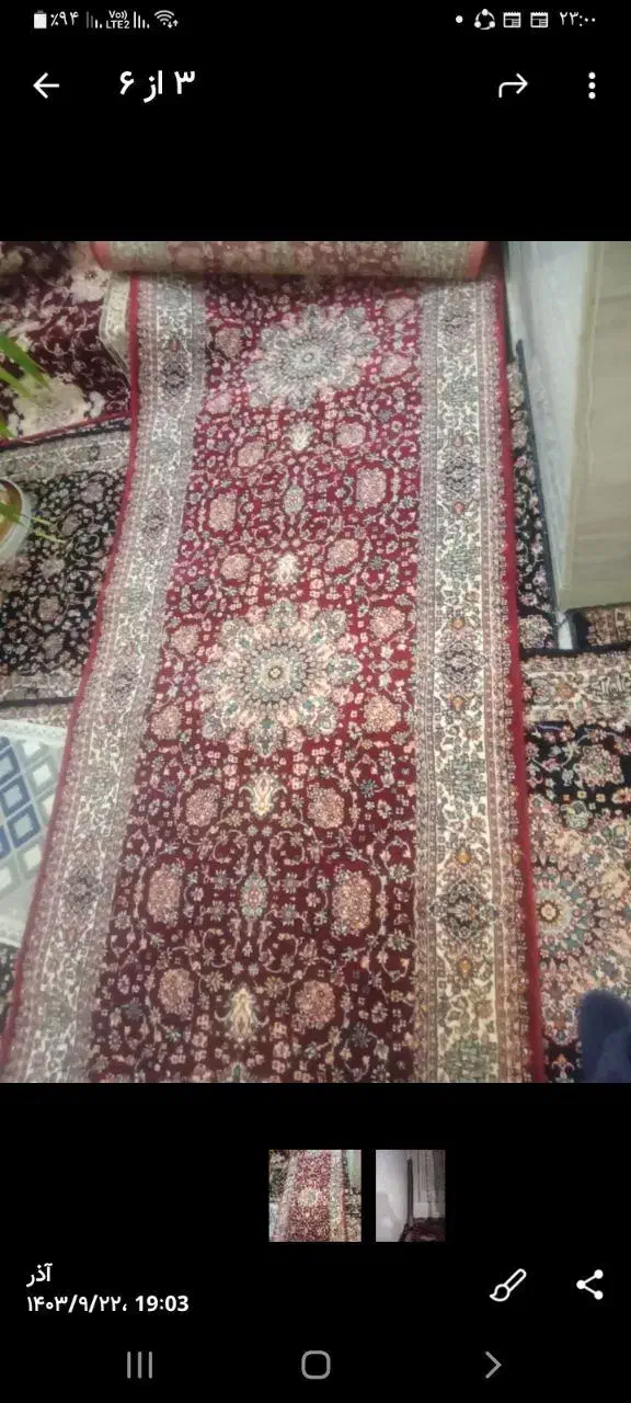 کناره فرش|فرش|نهاوند, |دیوار