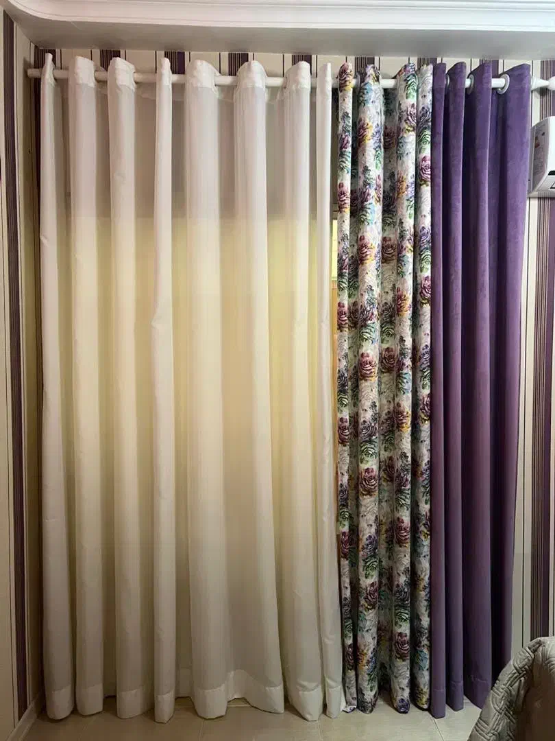 پرده|پرده، رانر، رومیزی|رشت, گلباغ نماز|دیوار