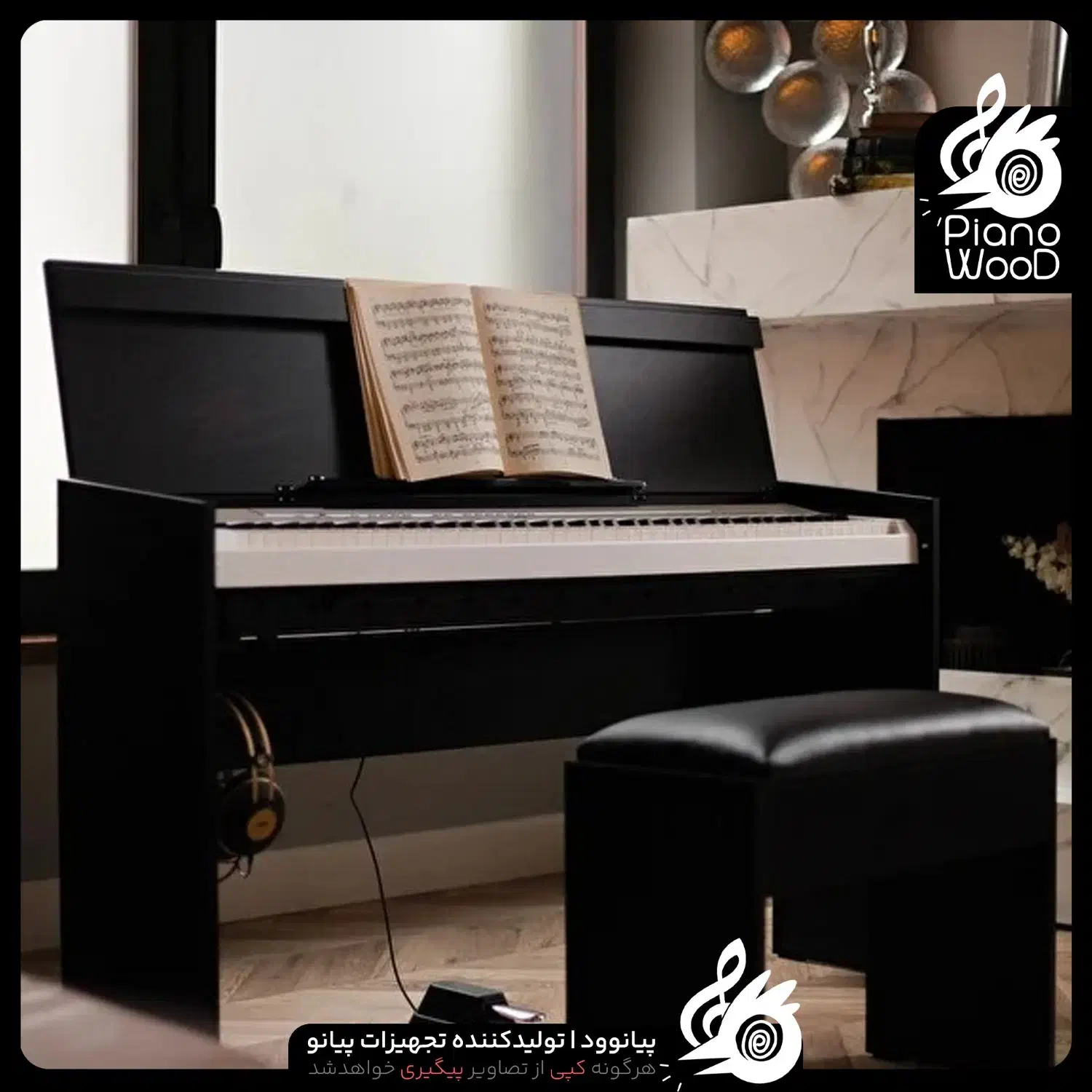 تولیدی پایه میز کابین باکس پیانو+جای هدفون+دفترنت|پیانو، کیبورد، آکاردئون|تهران, جنت‌آباد مرکزی|دیوار