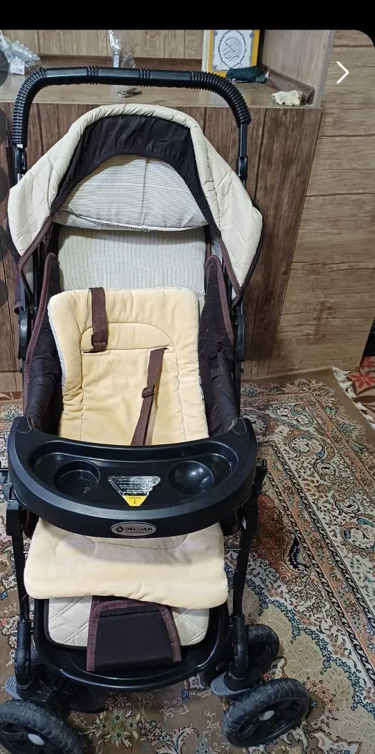 کالاسکه بچه پا به نو|کالسکه و لوازم جانبی|خمینیشهر, |دیوار