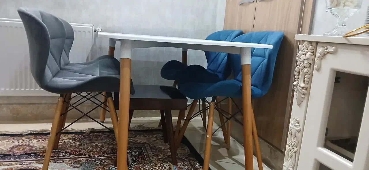 میز نهار خوری ۴ نفره|میز و صندلی غذاخوری|زاهدان, |دیوار