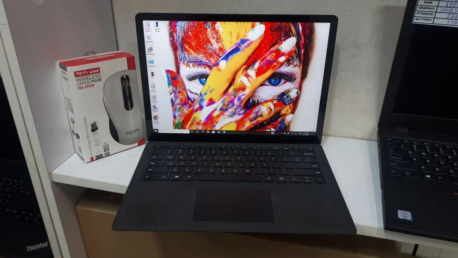 لپ تاپ i7surface نسل8 رم16DDR4 کاملا نو باکارتن|رایانه همراه|تهران, پونک|دیوار