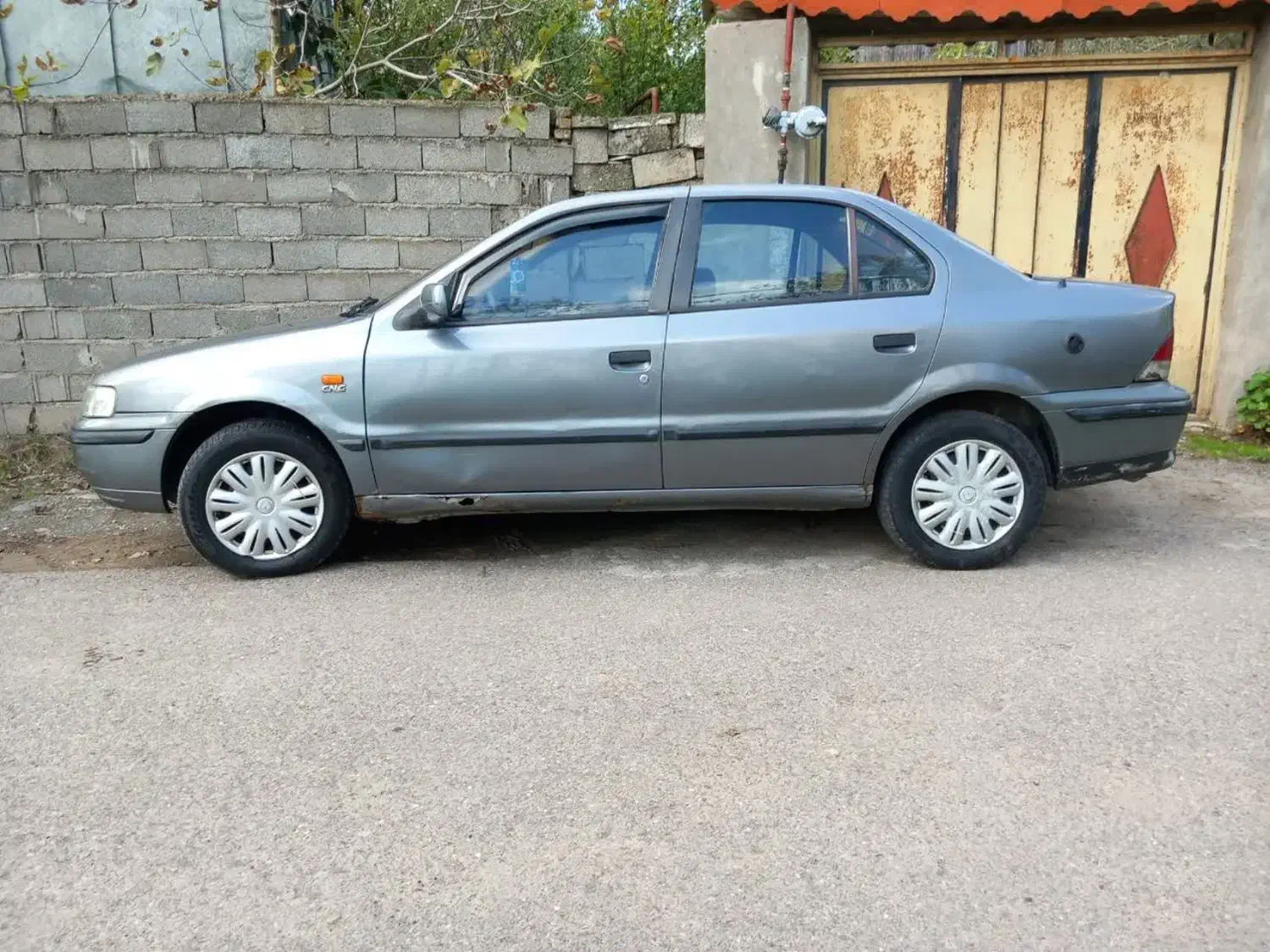 سمند ۸۶ دو گانه کارخانه|خودرو سواری و وانت|لاهیجان, شهرک فرهنگیان|دیوار