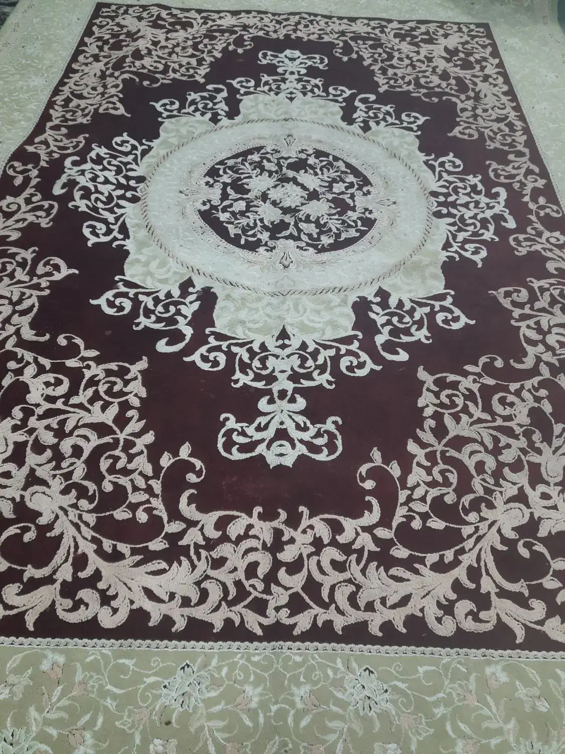 ۲ تخته فرش ۷۰۰ شانه با تراکم بالا ست هم|فرش|قم, زنبیل آباد|دیوار