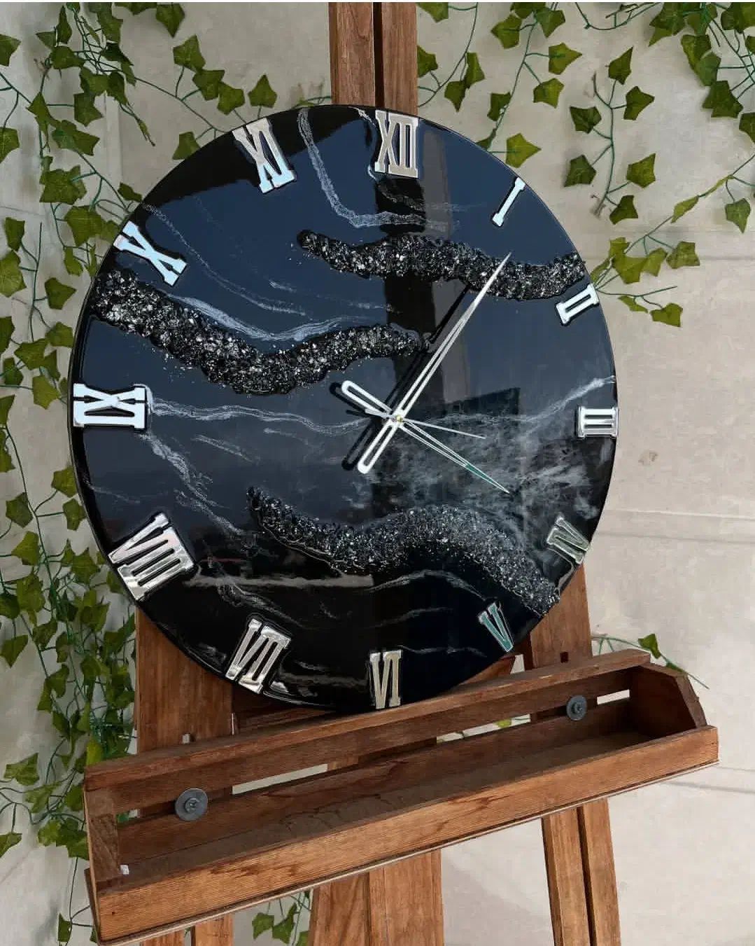 انواع ساعت رزینی و تکسچر|ساعت دیواری و تزئینی|خوی, |دیوار