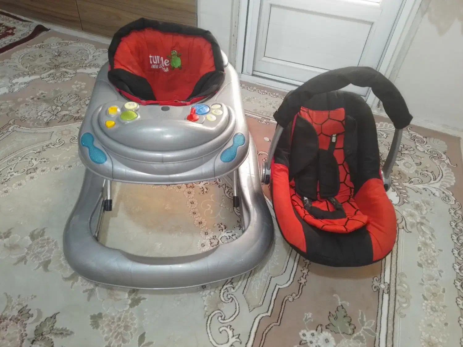 ست کریر و روروئک کودک|کالسکه و لوازم جانبی|ماهدشت, |دیوار