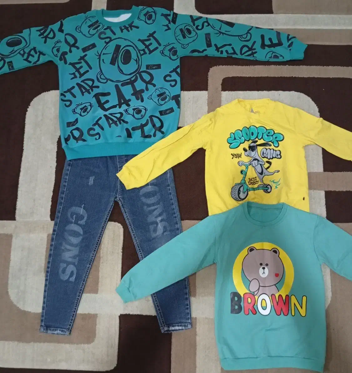 لباس آستین بلند پسرانه 50 تومن نو|کفش و لباس بچه|صدرا-فارس, فاز ۱|دیوار