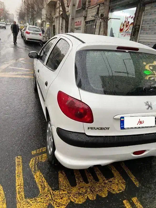 ۲۰۶ تیپ۲ مدل ۹۶ کم کار|خودرو سواری و وانت|تهران, والفجر (افسریه)|دیوار