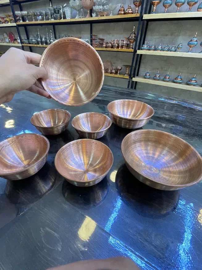 کاسه مسی|صنایع دستی و سایر لوازم تزئینی|بندرعباس, |دیوار