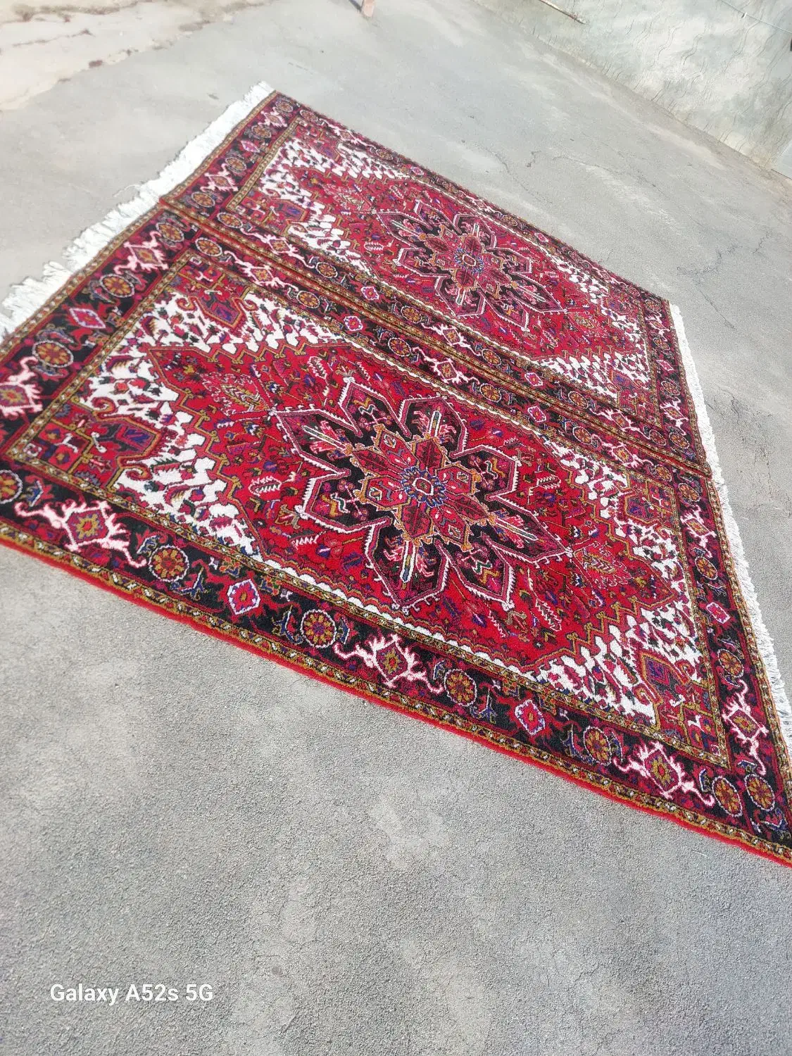 جفت فرش دستباف ۶متری بارماخ توخوش تاجری|فرش|تبریز, |دیوار