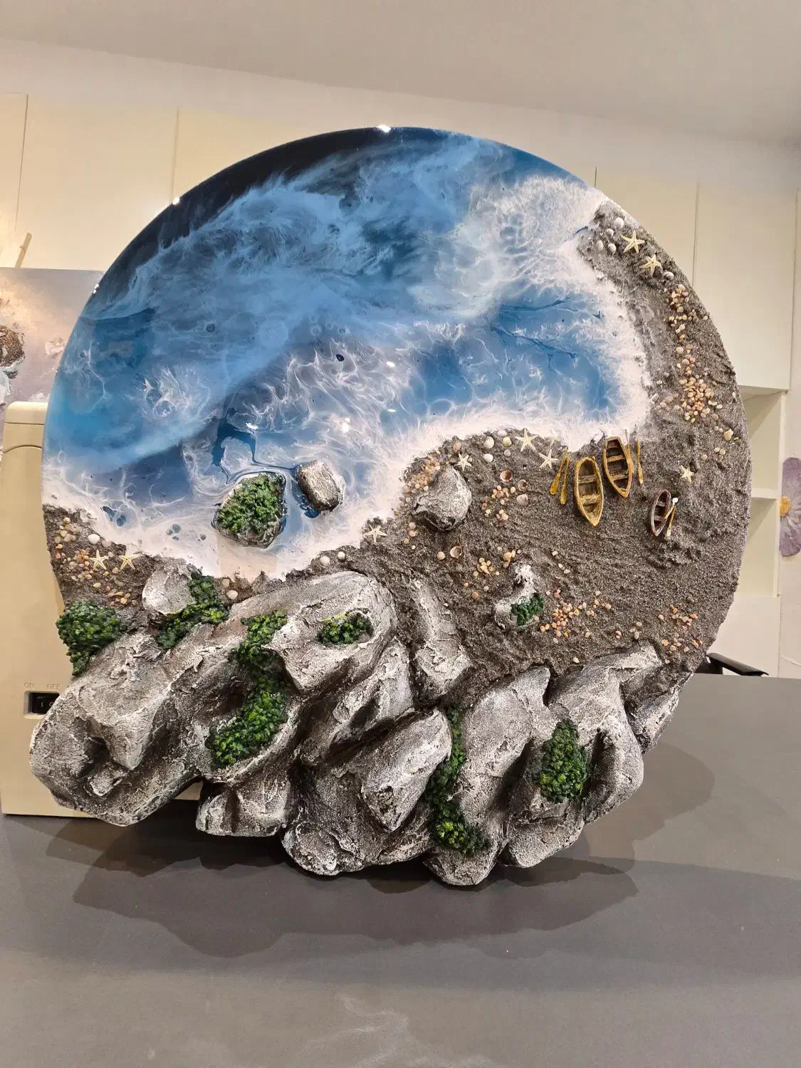 ورکشاپ دو روز تابلو رزین دریا|خدمات آموزشی|تهران, اقدسیه|دیوار