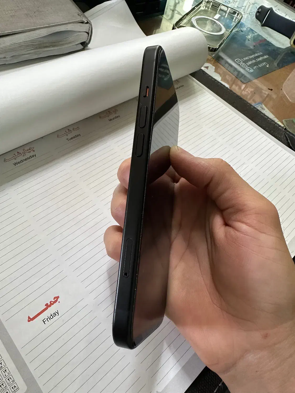 ایفون 15 نرمال 128g +اپل واچ سری 9 se 44m|موبایل|تهران, جیحون|دیوار