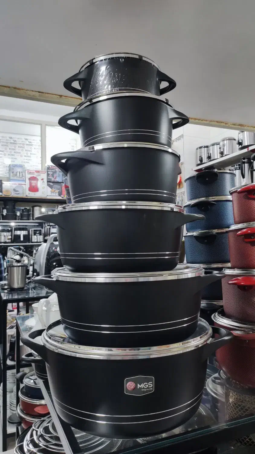 سرویس قابلمه و ماهیتابه MGS|ظروف پخت‌وپز|اردکان, |دیوار