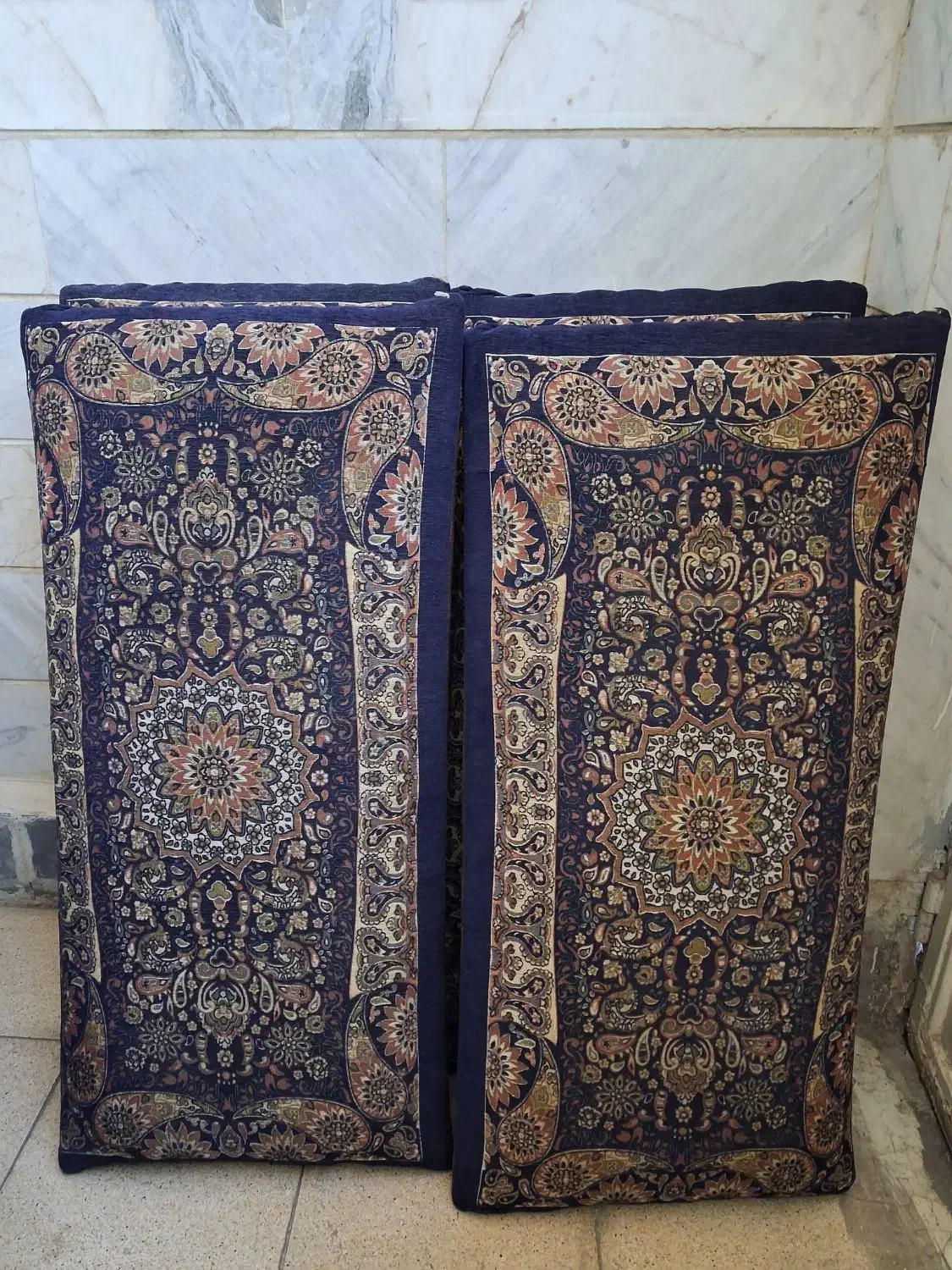 دو جفت پشتی در حد نو|پشتی|ورامین, ورامین|دیوار