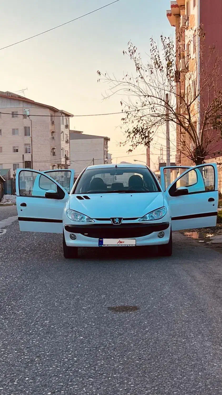 ۲۰۶تیپ ۵|خودرو سواری و وانت|بندر انزلی, کوی آزادگان|دیوار