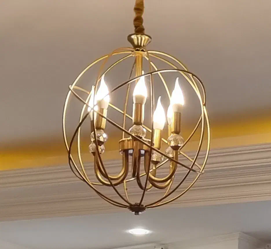 لوستر|لوستر و چراغ آویز|کیش, |دیوار