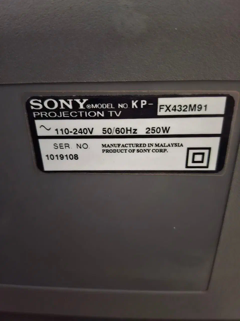 تلویزیون سونی اصلی|تلویزیون و پروژکتور|آمل, |دیوار