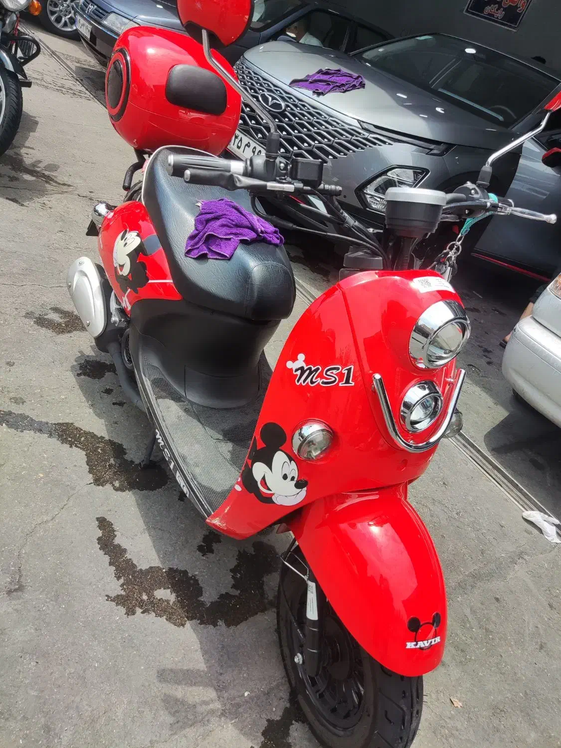 موتور عروسکی پاکشتی ms1  ام اس وان مخصوص بانوان|موتورسیکلت|تهران, سلسبیل جنوبی|دیوار