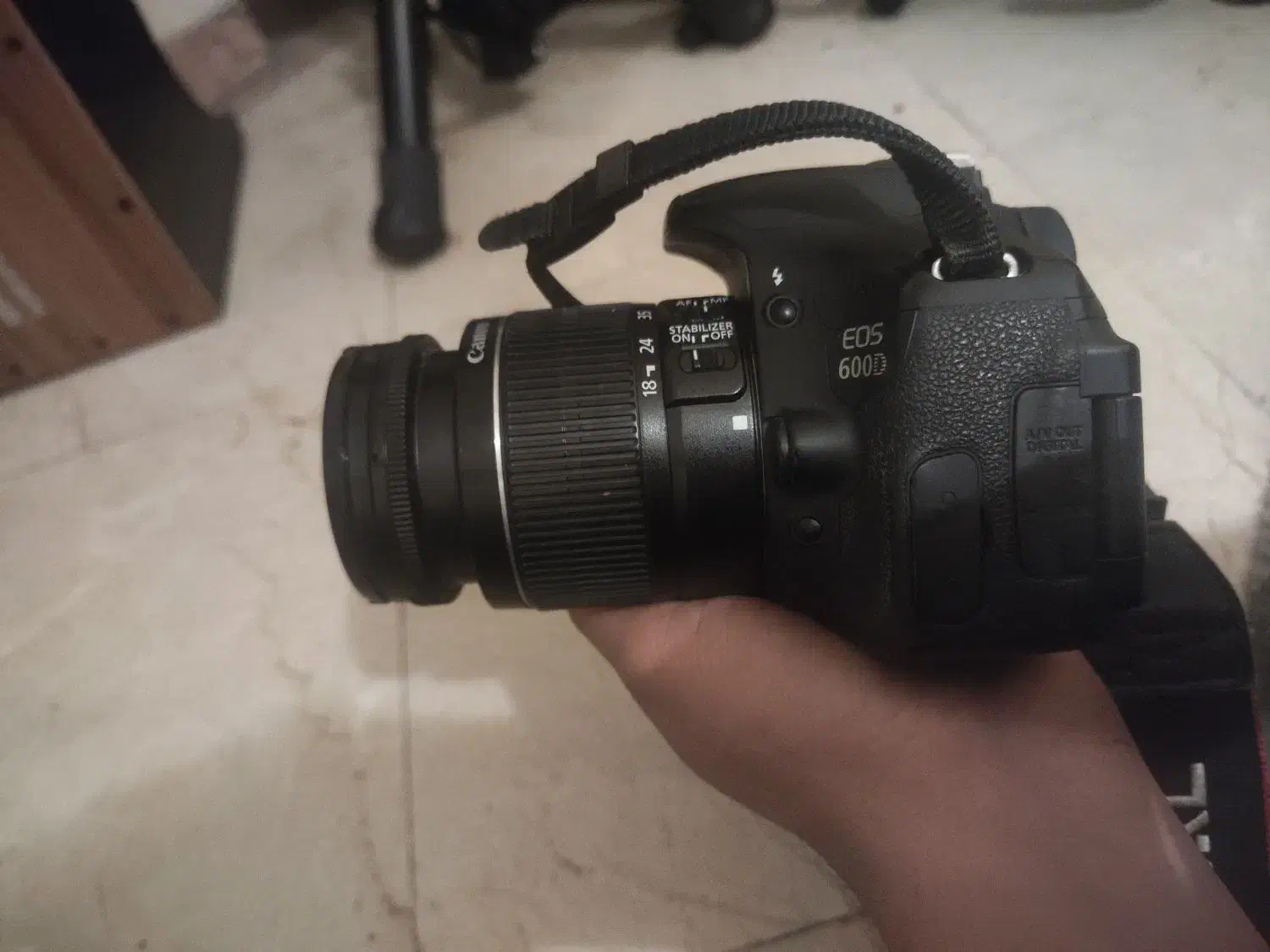 دوربین کنون 600d|دوربین عکاسی و فیلم‌برداری|تهران, قبا|دیوار