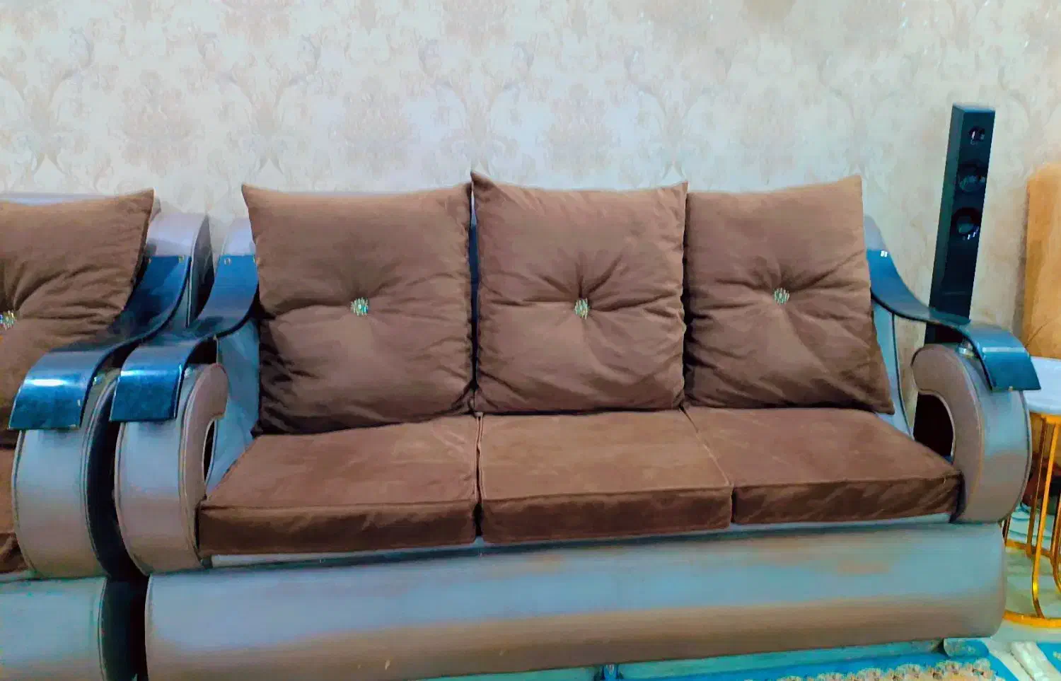 فروش مبل ۷نفره|مبلمان خانگی و میز عسلی|زاهدان, |دیوار