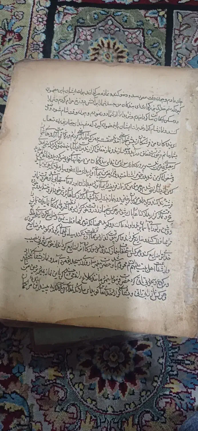 کتاب خطی دست نویس قدیمی|کلکسیون اشیاء عتیقه|اصفهان, عمان سامانی|دیوار