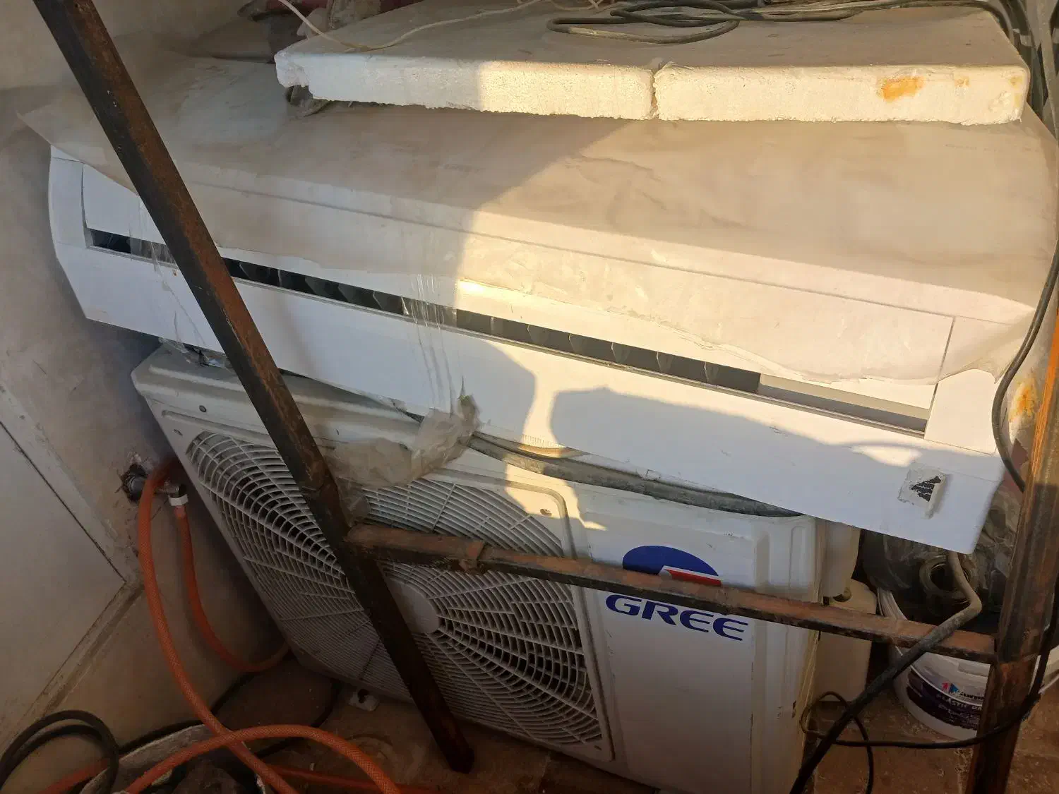 کولر گازی 24000 اینور تر دار موتور بزرگ|کولر گازی و فنکوئل|مشهد, امیریه|دیوار