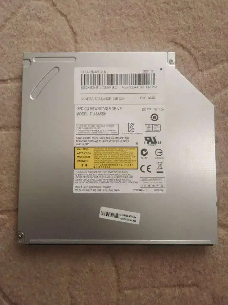 درایو DVD و CD لپ تاپ|قطعات و لوازم جانبی رایانه|قم, نیروگاه|دیوار