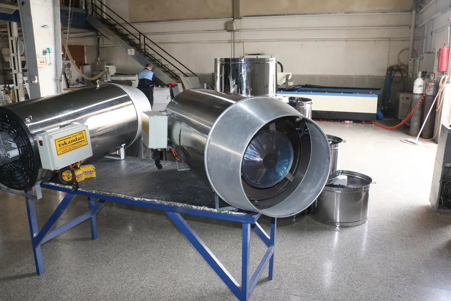 جت فن هیتر بخاری گازی-دوگانه سوز 110 هزار مرغداری|بخاری، هیتر، شومینه|تهران, جردن|دیوار