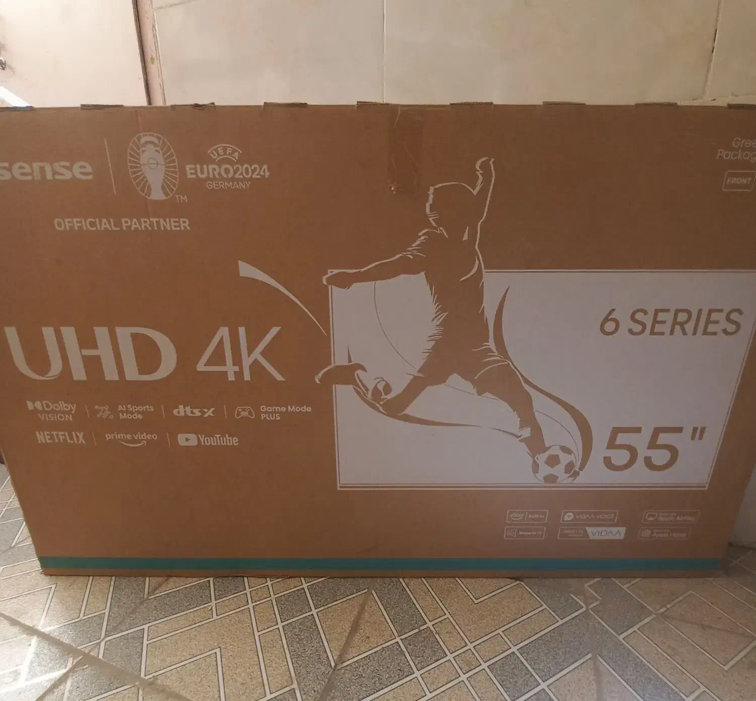 کارتن تلویزیون هایسنس|تلویزیون و پروژکتور|اهواز, فرهنگ شهر|دیوار