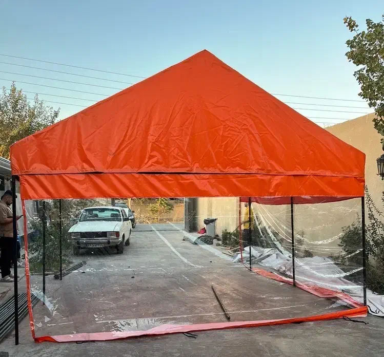 الاچیق 24متری سایبان با کاور برزنتی|کوهنوردی و کمپینگ|تهران, آبشار تهران (دریاچه)|دیوار