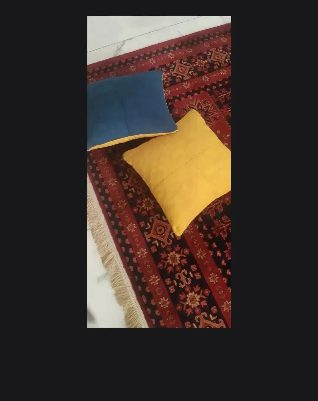 دو عدد کوسن نو|رختخواب، بالش، پتو|شاهین‌شهر, شهرک ردانی پور|دیوار