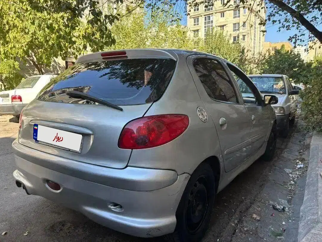 206 تیپ دو موتور یک هفته پیش تعمیر اساسی شده|خودرو سواری و وانت|تهران, جنت‌آباد جنوبی|دیوار