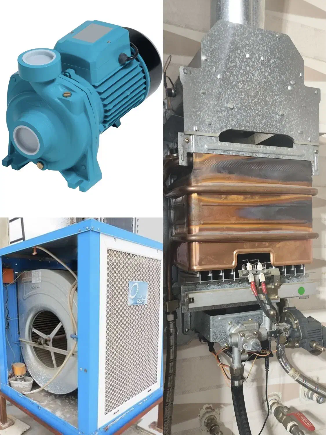 تعمیر و نصب پمپ آب و آبگرمکن دیواری و کولر آبی|خدمات پیشه و مهارت|سیرجان, |دیوار