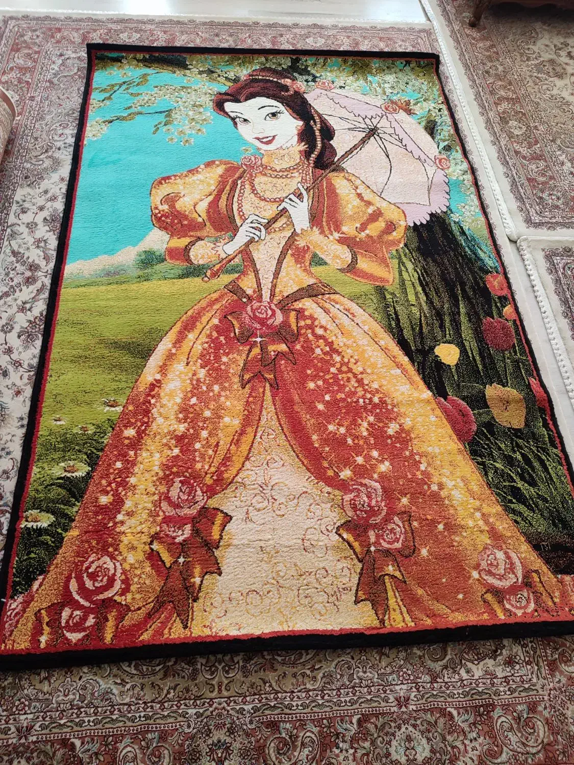 فرش اتاق|فرش|سلماس, |دیوار