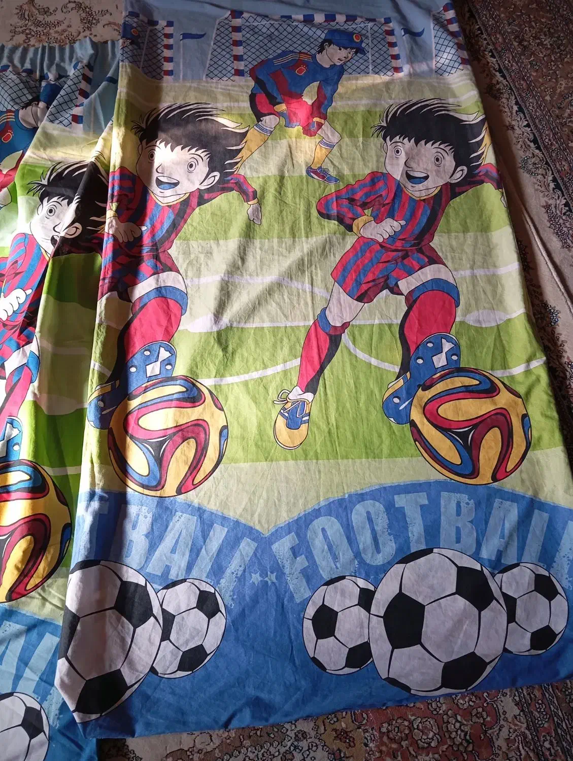 پرده و روتشکی فوتبالیست ها|پرده، رانر، رومیزی|بندر گناوه, |دیوار