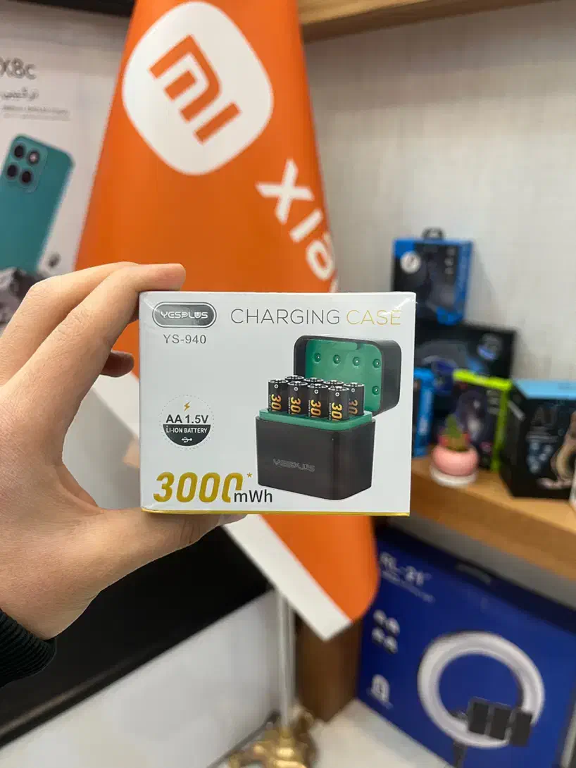 پک باطری شارژی 8 تایی Ys-940 با کیس شارژ|لوازم جانبی موبایل و تبلت|اصفهان, احمدآباد|دیوار