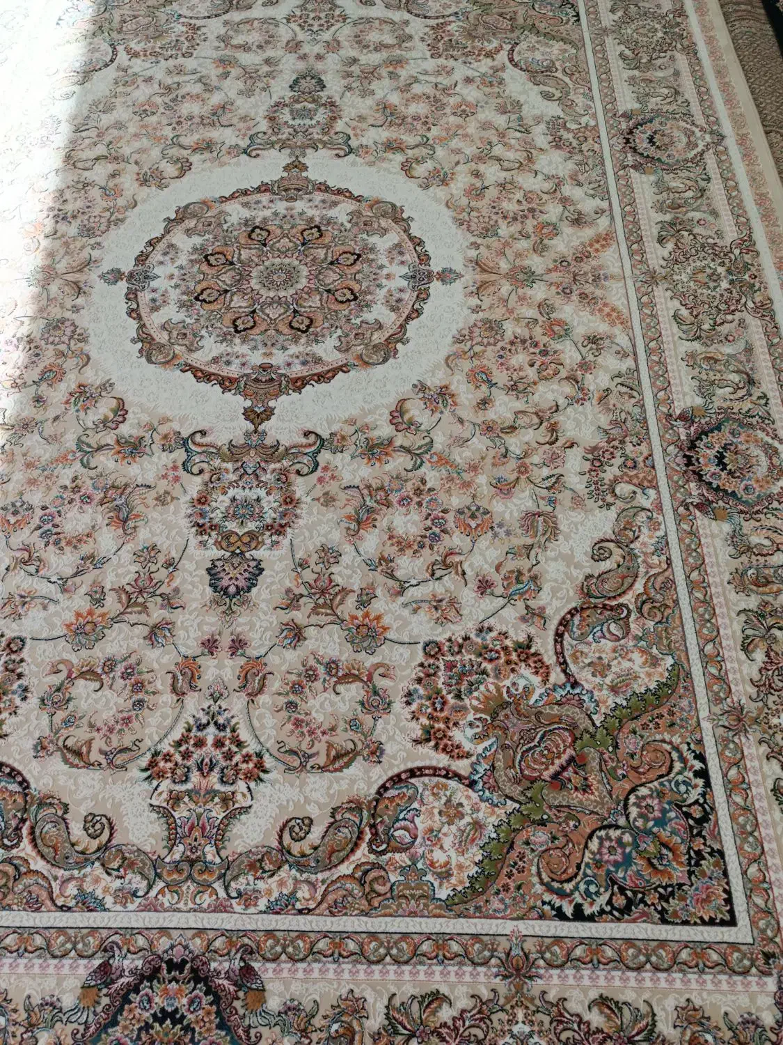 فرش 1200دست دوم تمیز|فرش|مهاباد (آذربایجان غربی), |دیوار