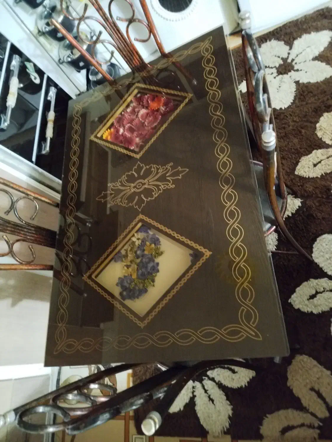 میز نهارخوری   وگنجه|میز و صندلی غذاخوری|تربت‌حیدریه, پائین ولایت|دیوار