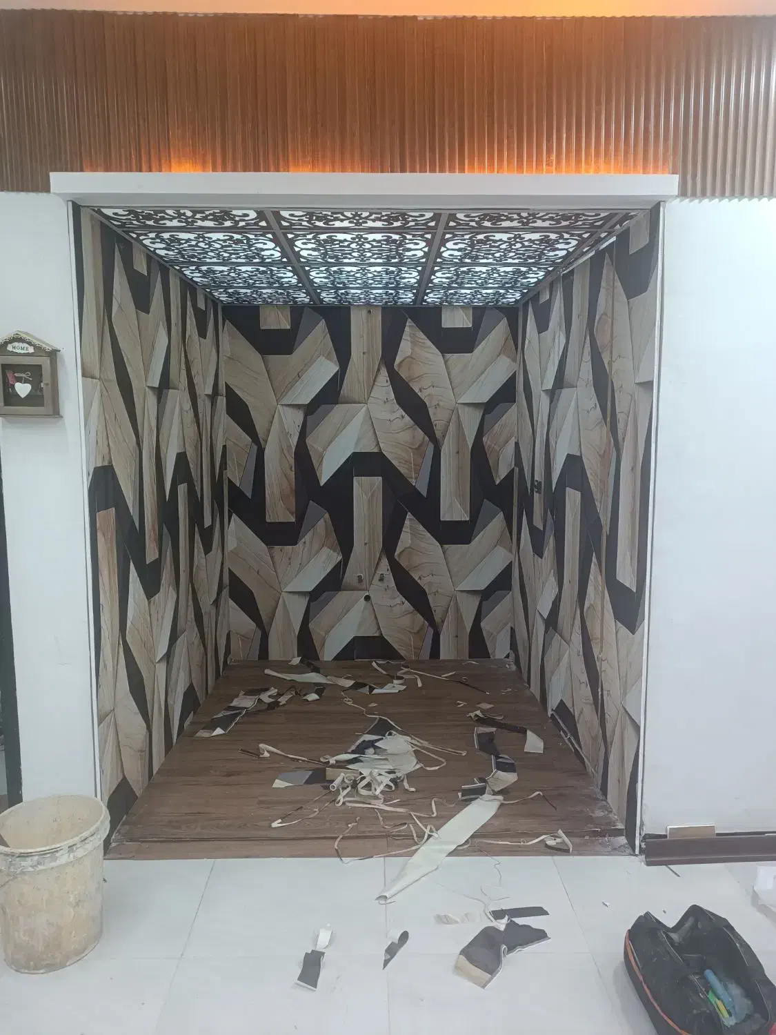 نصاب کاغذ دیواری|خدمات پیشه و مهارت|آبادان, |دیوار