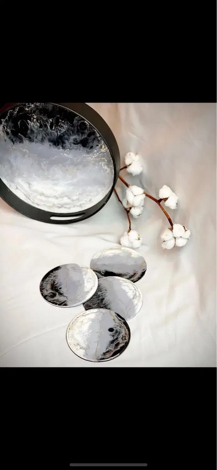 قبول سفارش رزین تابلو ساعت|ساعت دیواری و تزئینی|تهران, بریانک|دیوار