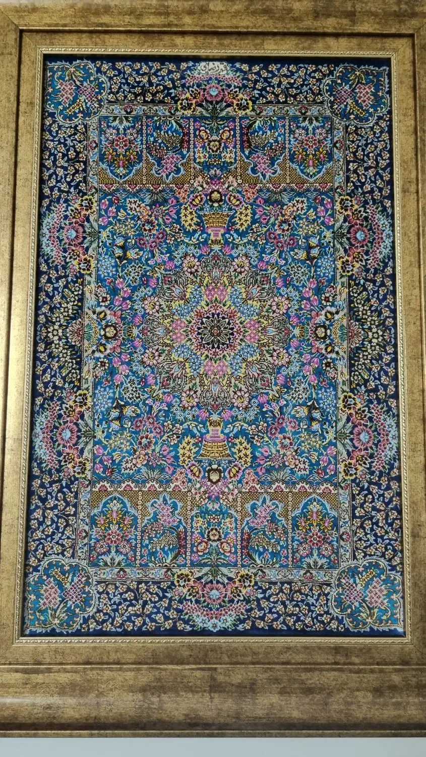 تابلوفرش ابریشم|تابلو فرش|قم, صفائیه|دیوار