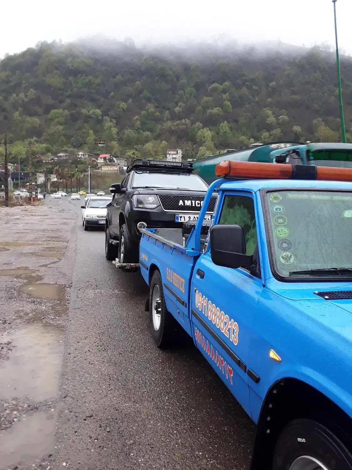 نیسان جرثقیل|خودرو سواری و وانت|لاهیجان, آهندان|دیوار