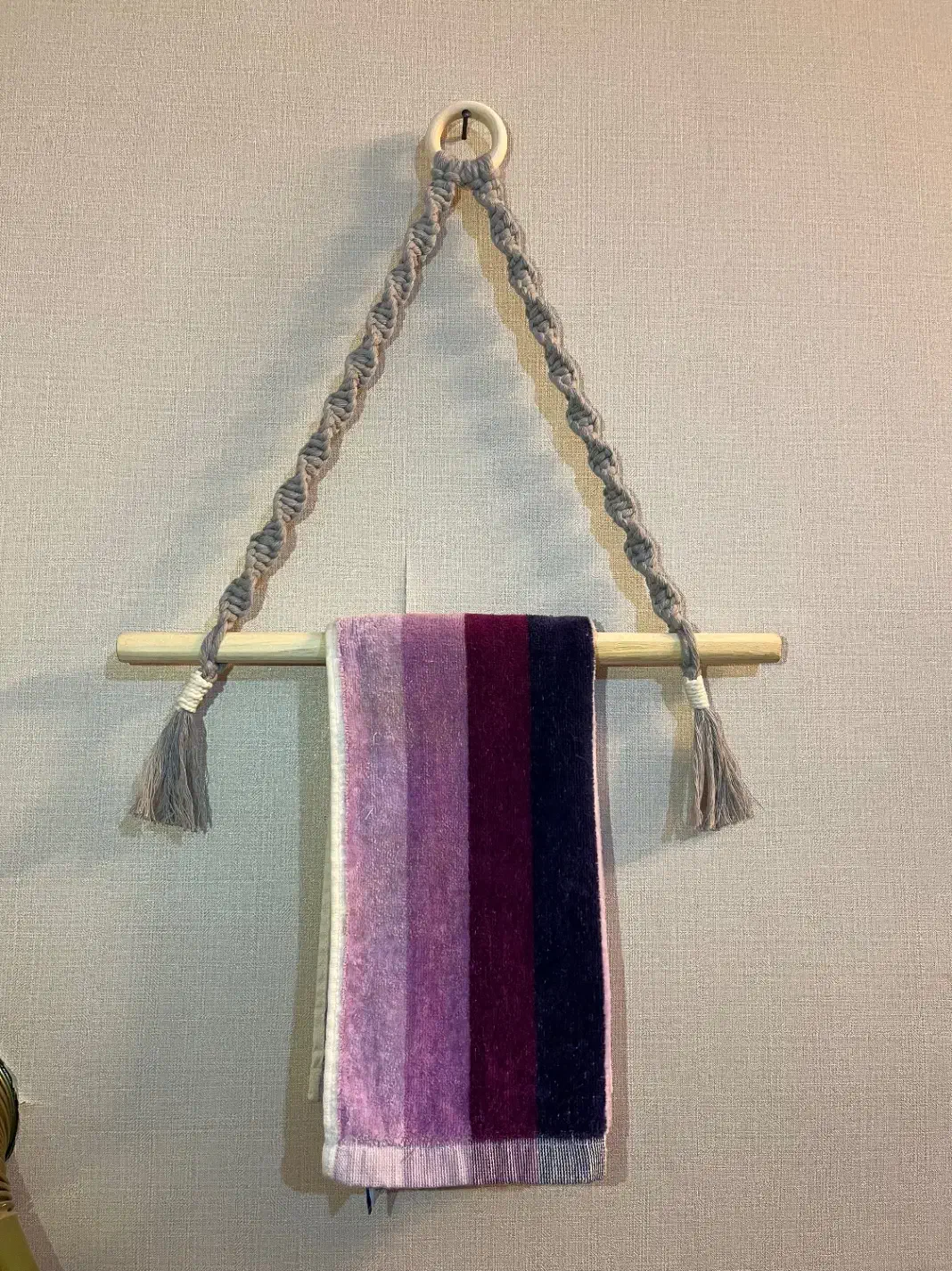 جا حوله مکرومه|سفره، حوله، دستمال آشپزخانه|مشهد, حجاب (شهرک غرب)|دیوار