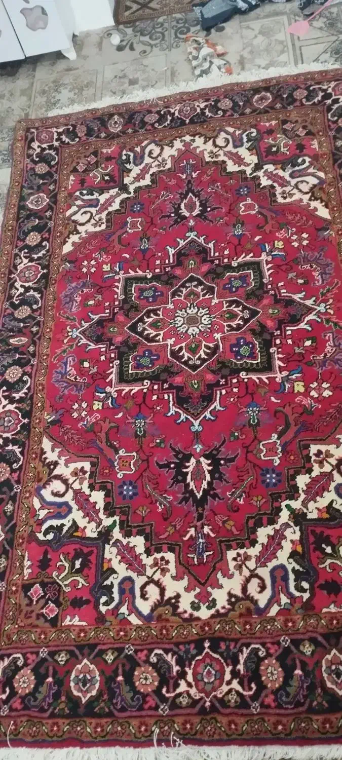 فرش دستبافت هریس در تراکم|فرش|هریس, |دیوار