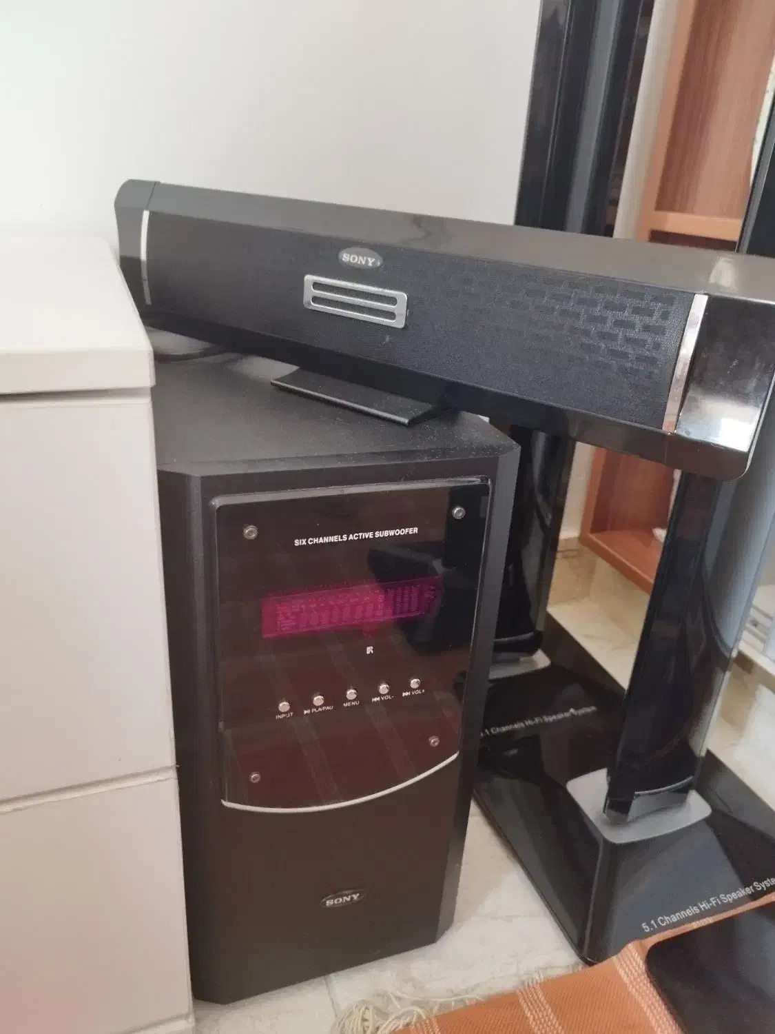 سینما خانگی سونی|سیستم صوتی خانگی|ساری, |دیوار