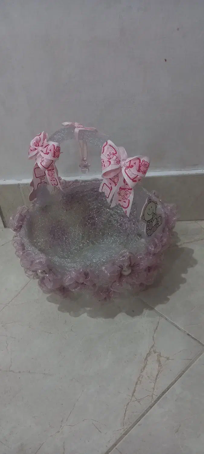 سبد یادبود نوزاد دختر|اسباب و اثاث بچه|سنندج, |دیوار